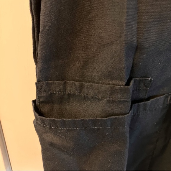 Scrub top, Cherokee workwear, XL, Black - Picture 4 of 8